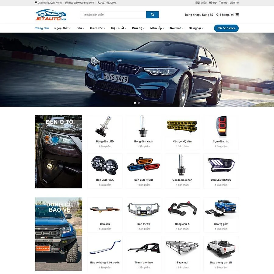 Website Xe Hơi
