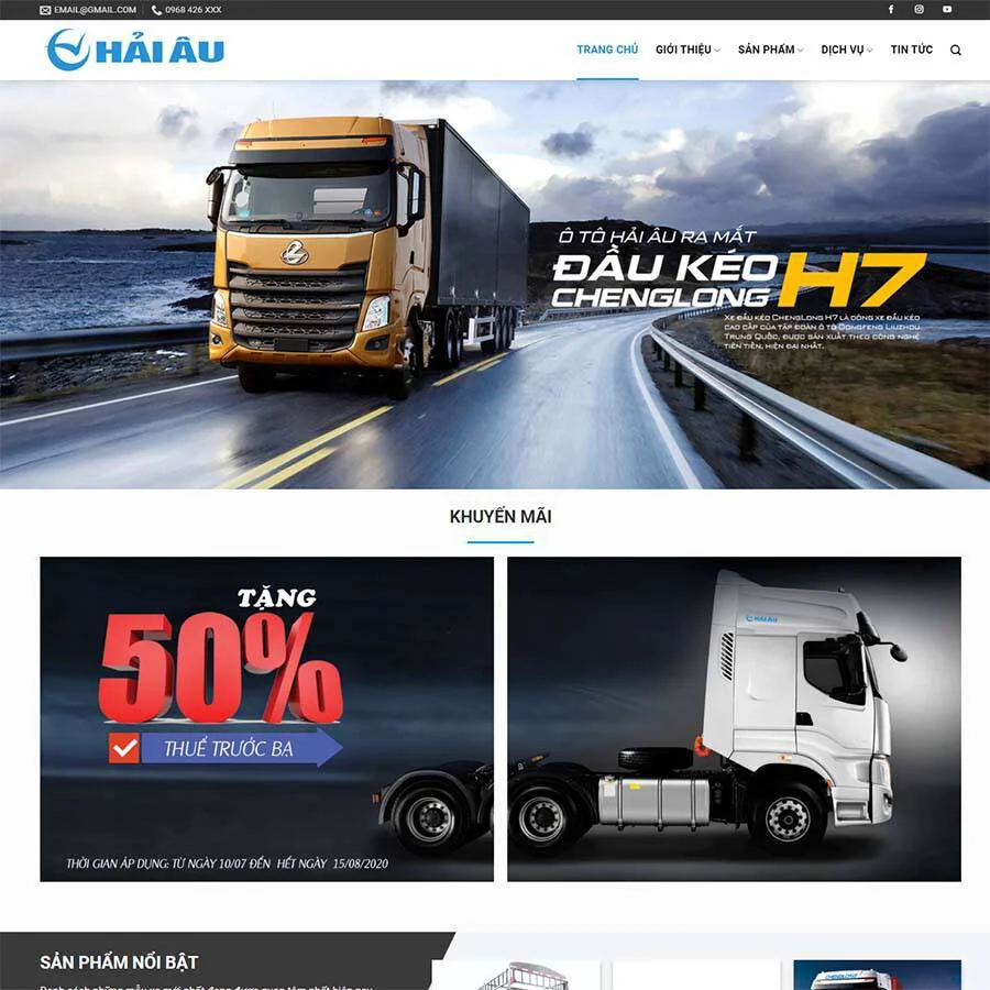 Website Xe Hơi