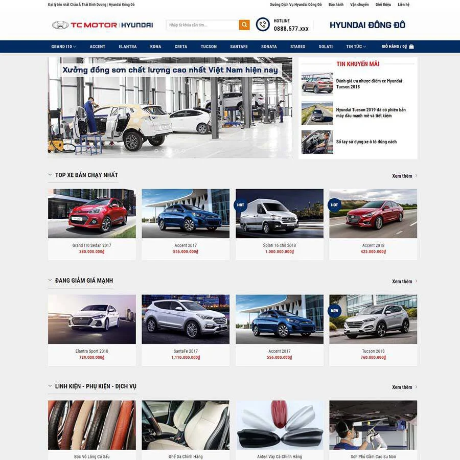 Website Xe Hơi