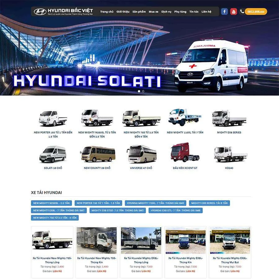 Website Xe Hơi