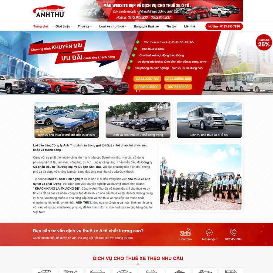 Website Xe Hơi