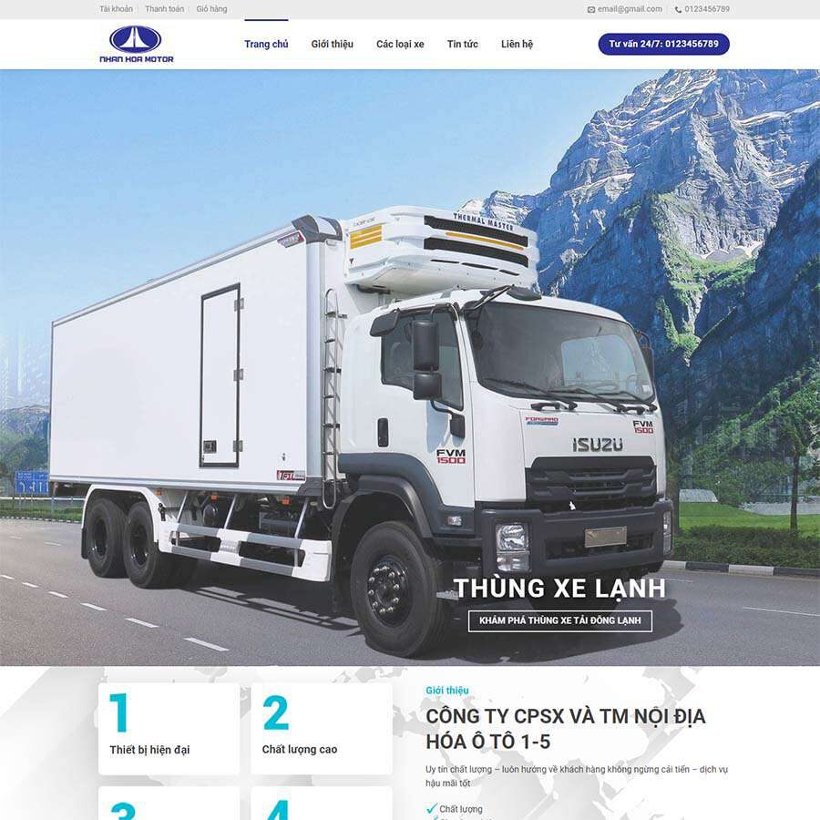 Website Xe Hơi