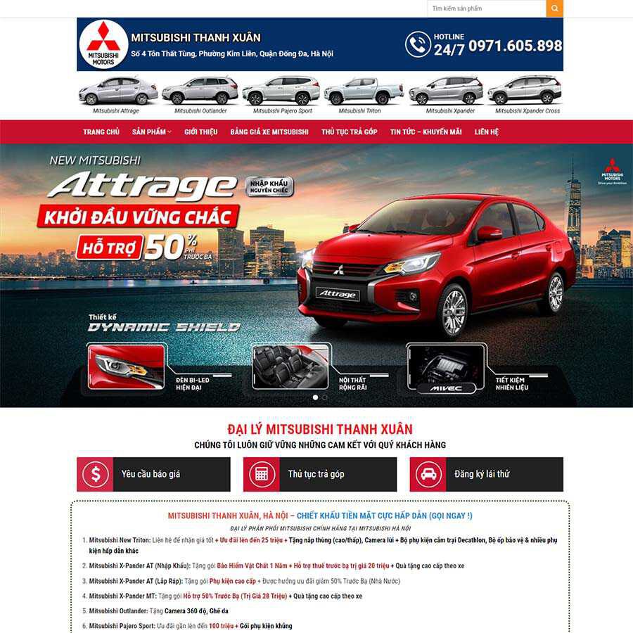 Website Xe Hơi
