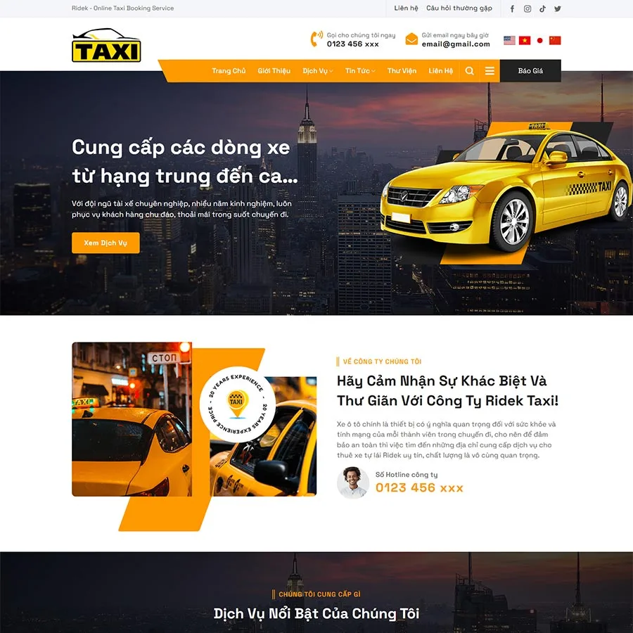Website Xe Hơi