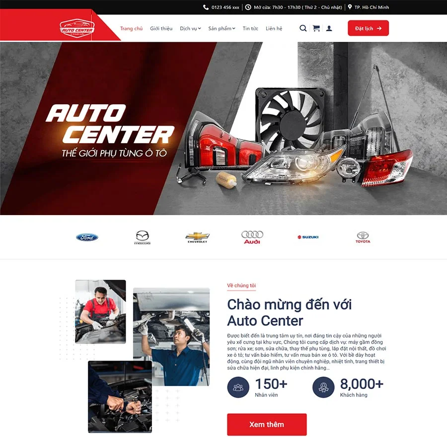 Website Xe Hơi