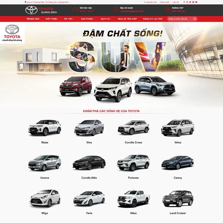 Website Xe Hơi